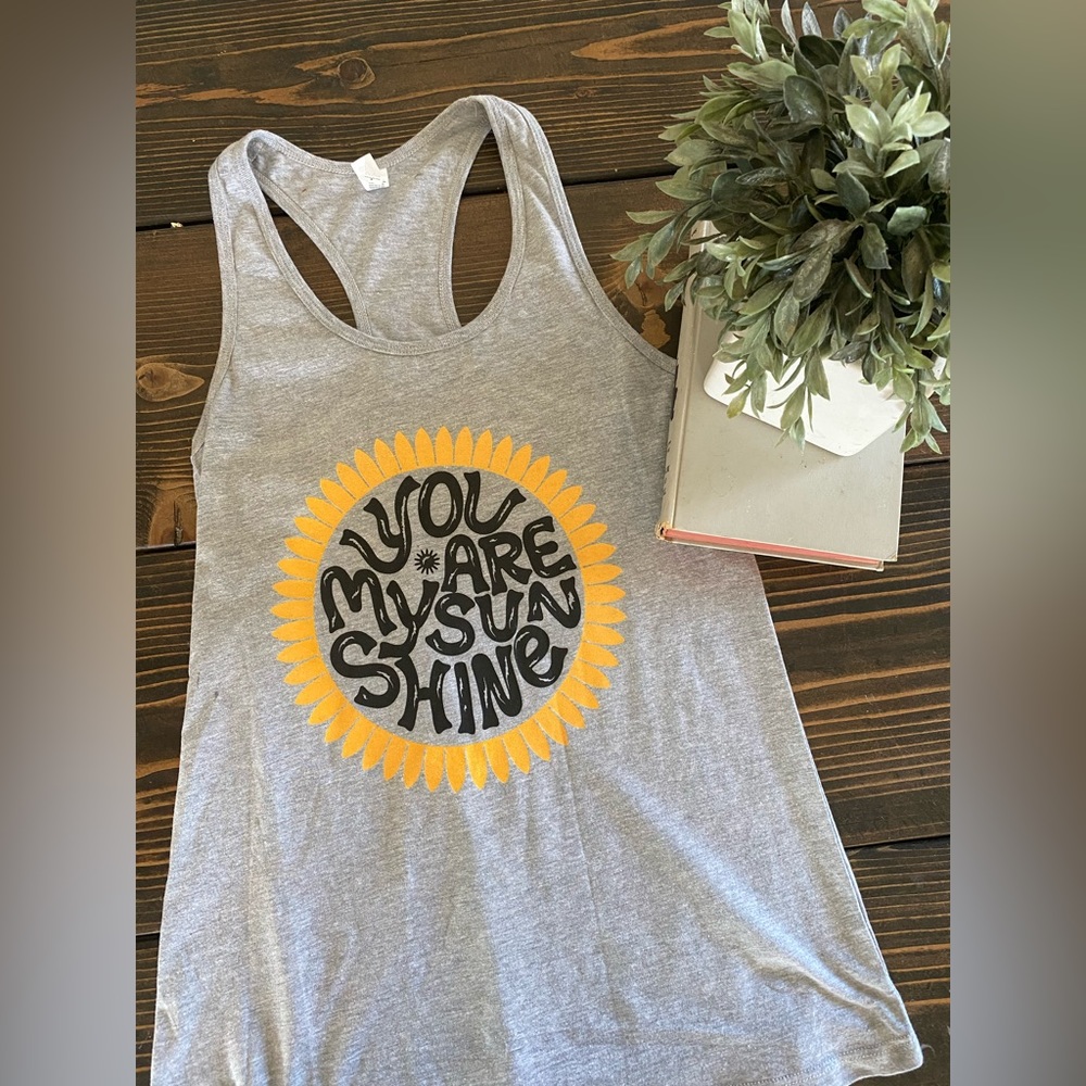 You are my sunshine razorback tank